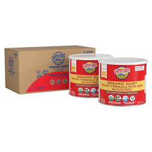 Organic dairy infant formula with iron: can and carton, 2-count pack