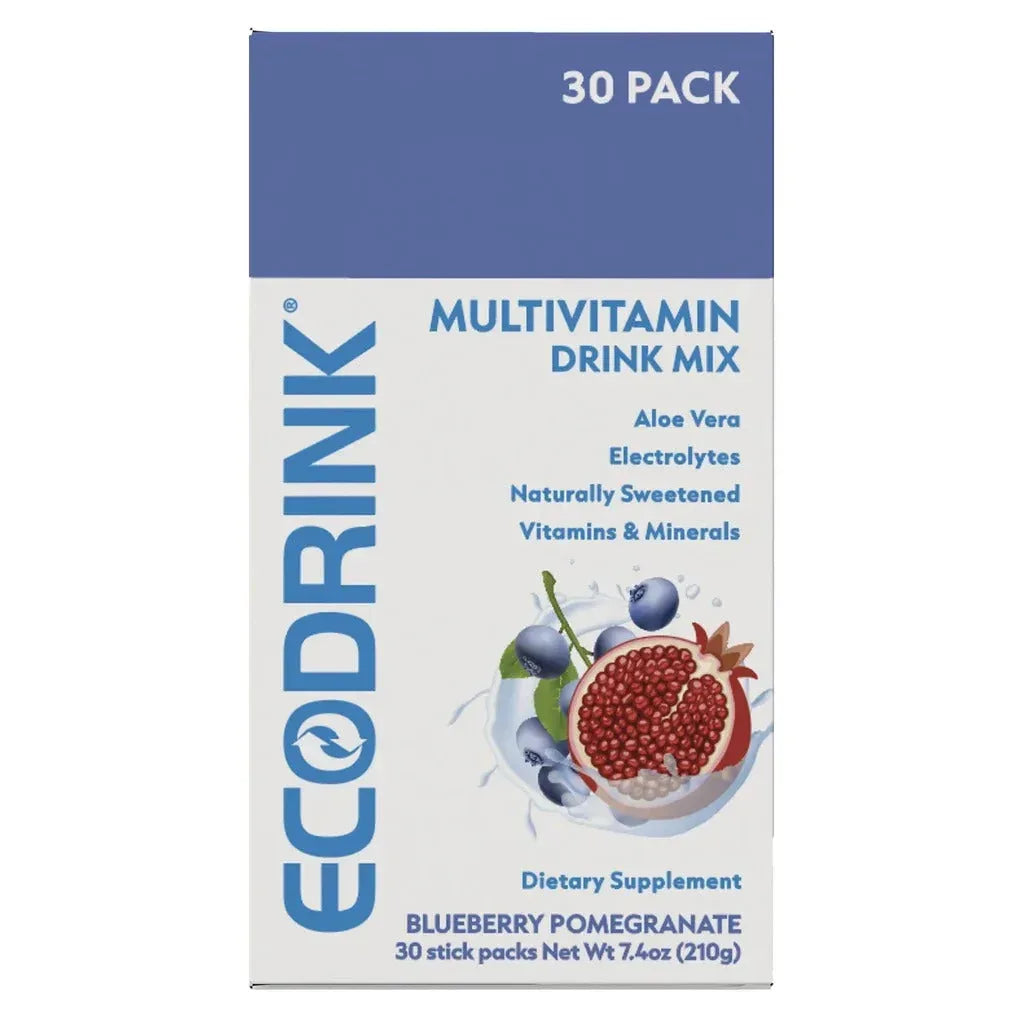 EcoDrink Complete Multivitamin Drink Mix, 30 Packets - USA MEGA SHOP