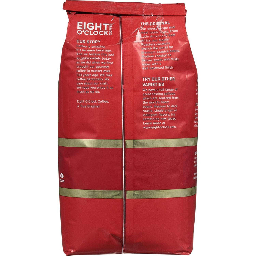 Eight O'Clock Medium-Dark Roast Ground Coffee, The Original, 40 oz. - USA MEGA SHOP
