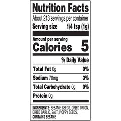 Einstein Bros. Bagels Everything Bagel Seasoning, 7.5 oz.