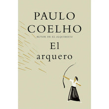 Hardcover book with pale beige cover, archer illustration and El arquero title.