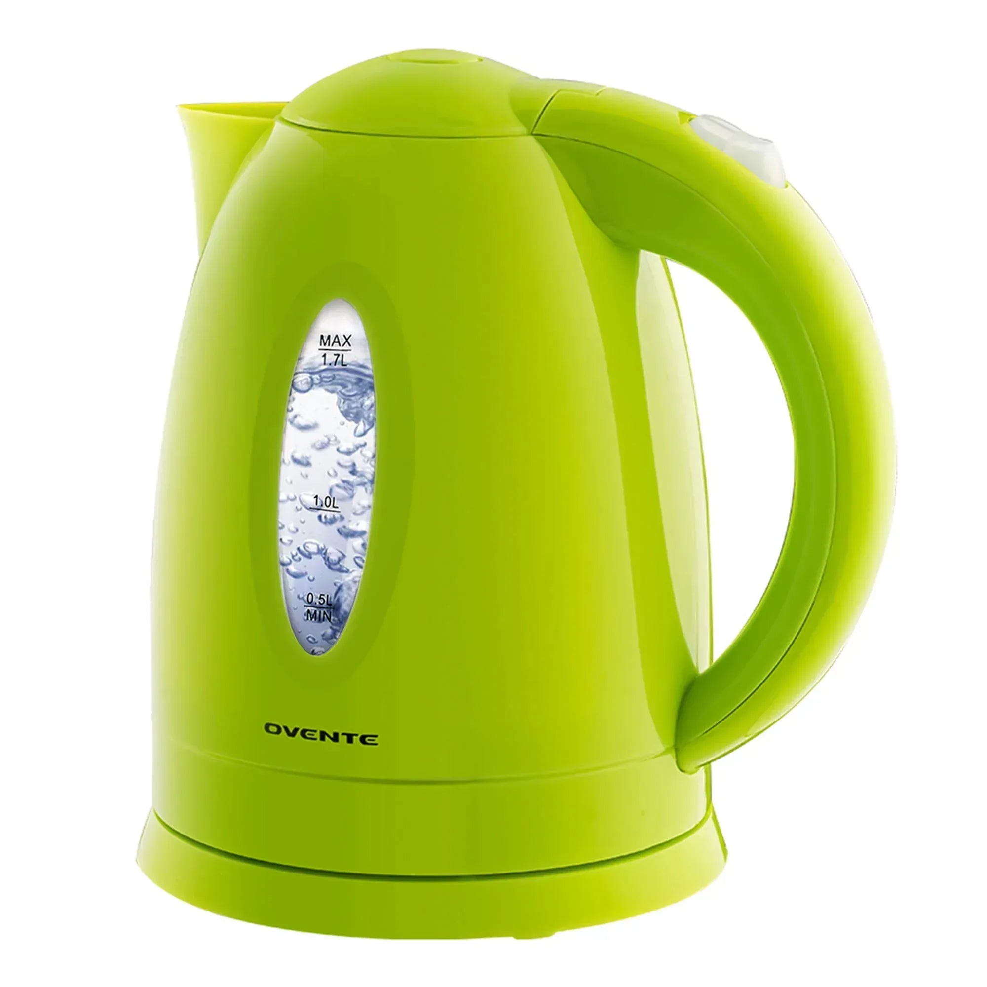 OVENTE Electric Kettle 1.7 Liter – BPA-Free Cordless Hot Water Kettle – Black (KP72B)