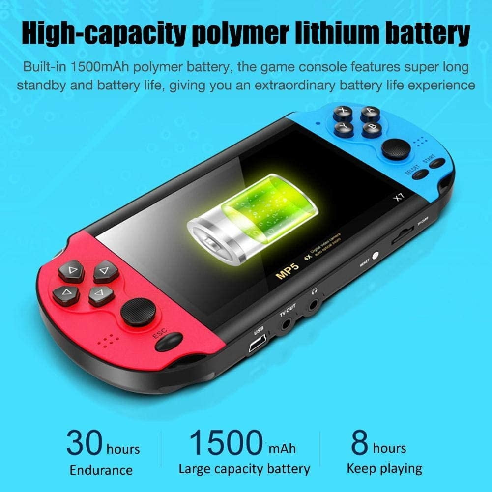 Elizabeth Portable Handheld Game Console Classic Retro Video Game