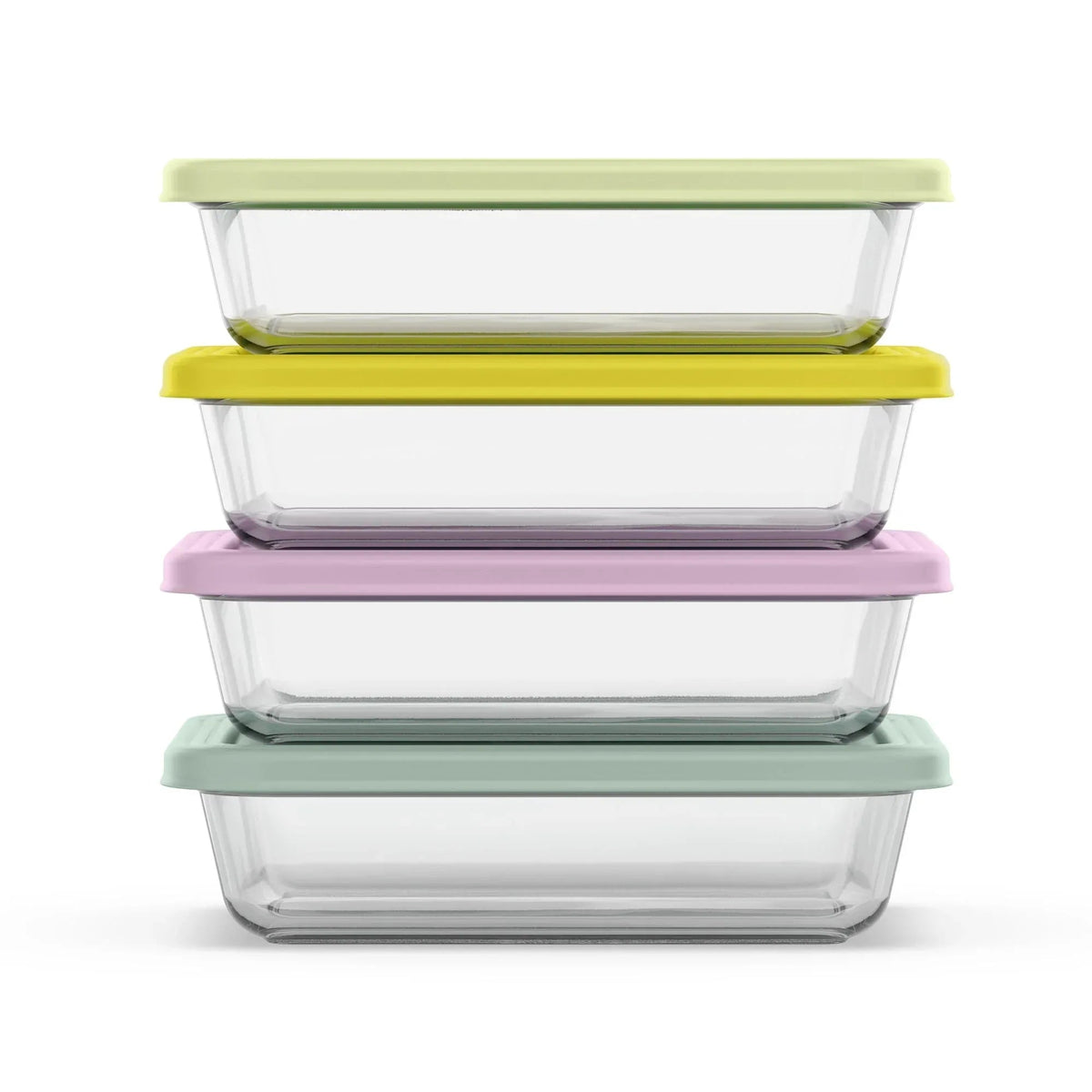 Ello Everyday 4.5 Cup 8PC Glass Meal Prep Set