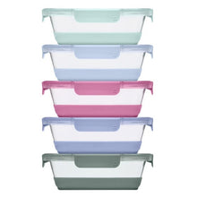 Ello 10-piece Glass Meal Prep Container Set.