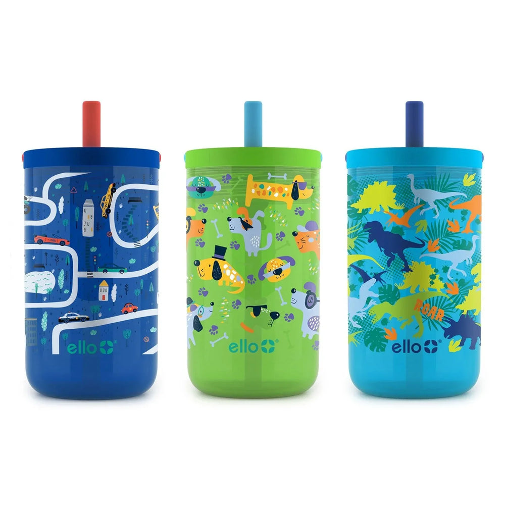 Ello Kids Bop 12 oz Tritan Tumbler, 3 Pack, Choose Color - USA MEGA SHOP