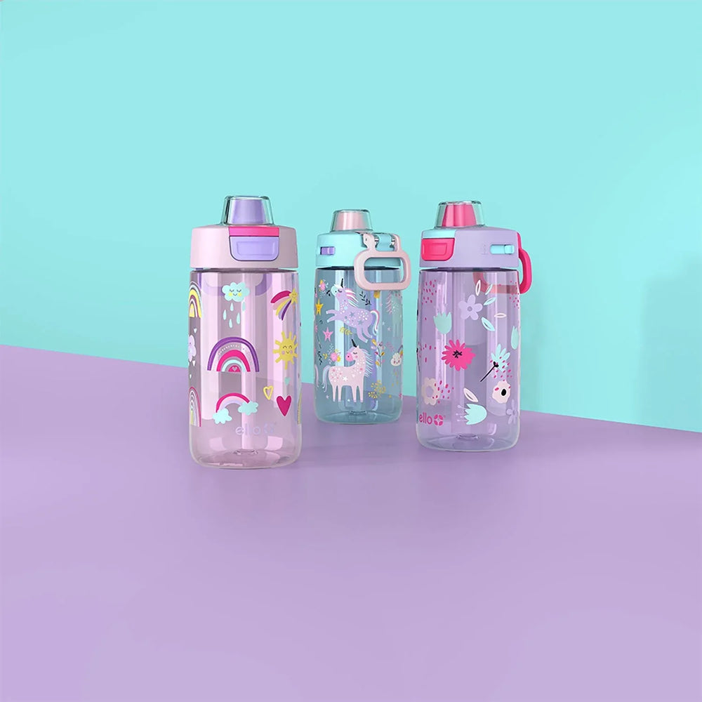Ello Kids Colby 14-oz. Tritan Plastic Water Bottle, 3-Pack, Choose Color - USA MEGA SHOP