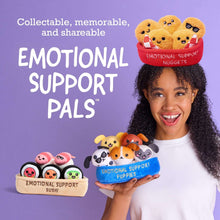 Plush sushi emotional support toy set in beige basket with five cute roll pals