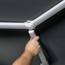 Hex light mounting bracket with hand adjusting ceiling fixture