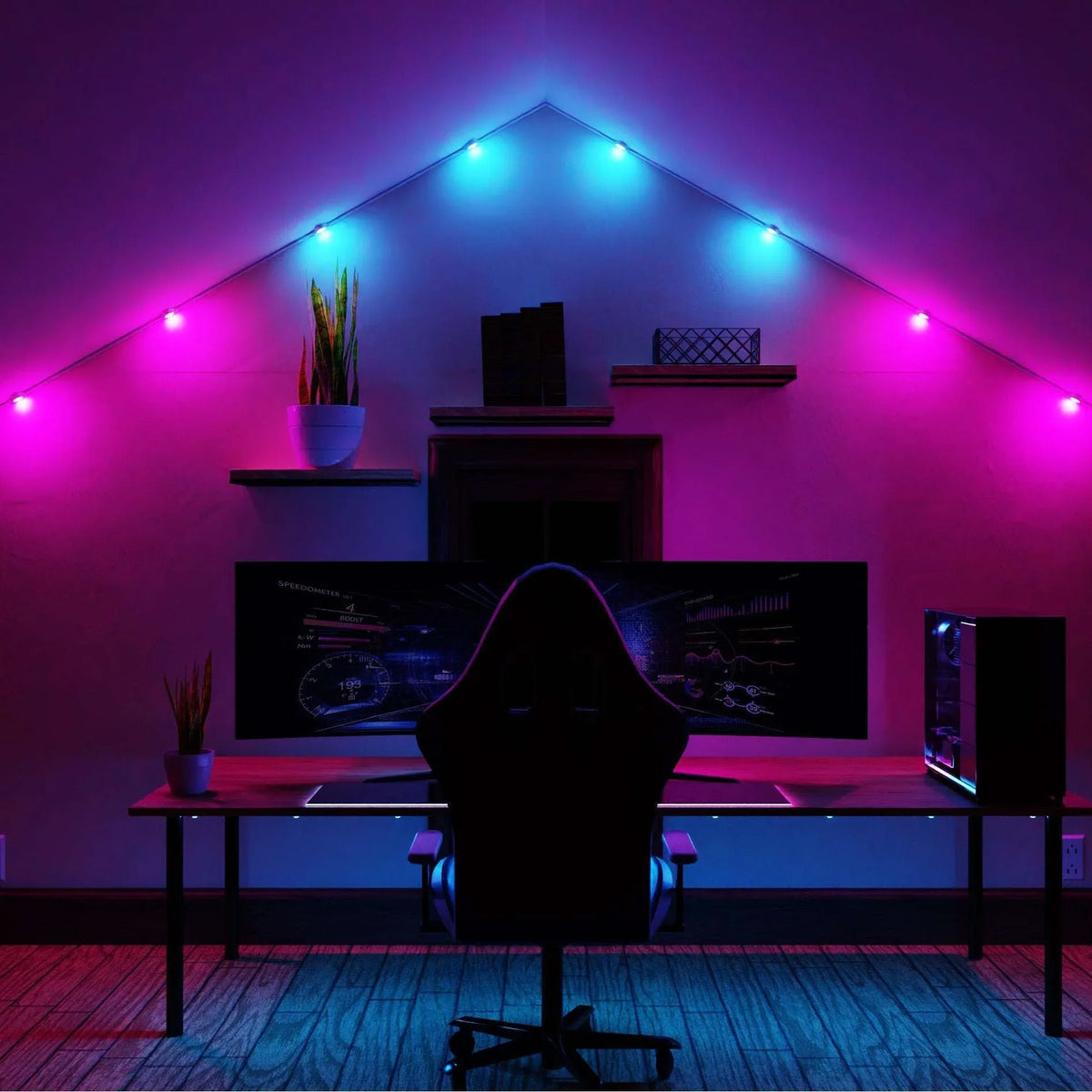Enbrighten Vibe Wi-Fi Color-changing Indoor Accent Lights - USA MEGA SHOP