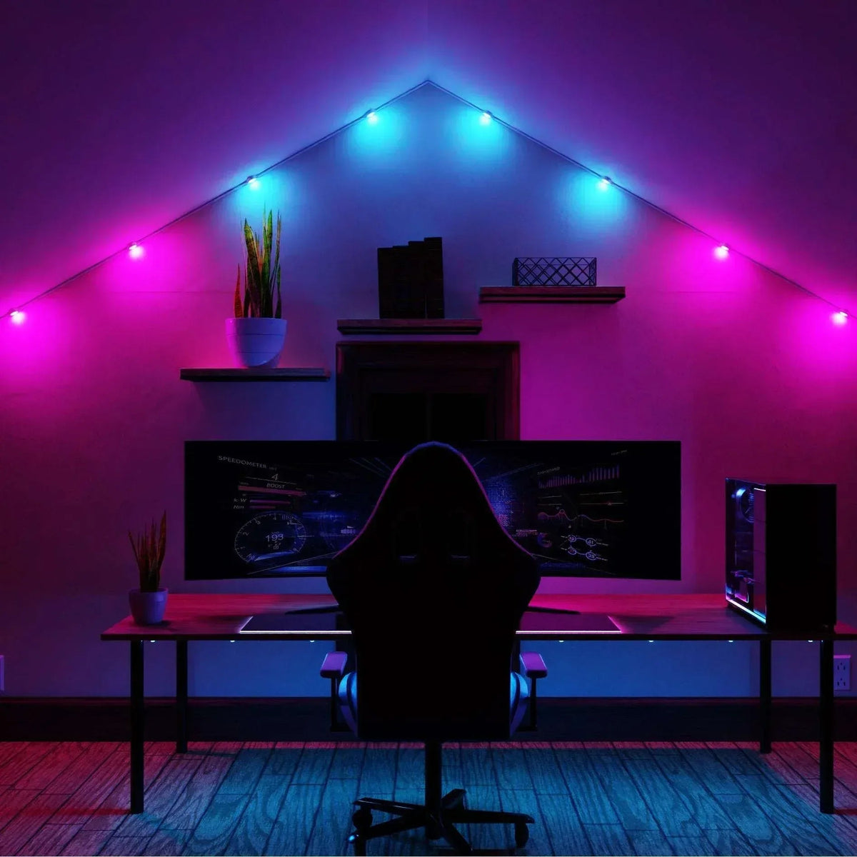 Enbrighten Vibe Wi-Fi Color-changing Indoor Accent Lights