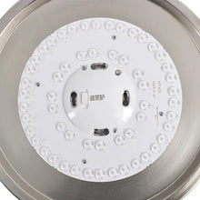 Slim LED flush mount light fixture LED board with circular clear lenses