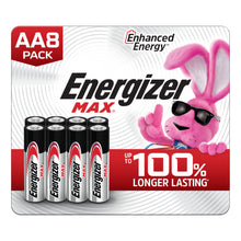 AA alkaline battery pack: Energizer MAX AA8, 8-count