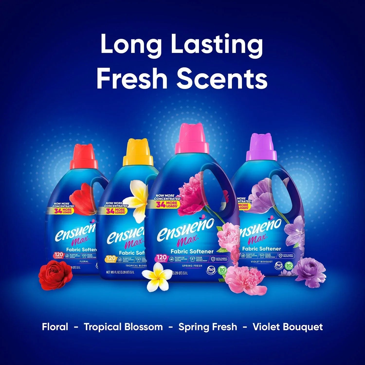 EnsueÃ±o Max Liquid Fabric Softener, Spring Fresh Scent, 300 loads, 304 fl. oz. - USA MEGA SHOP