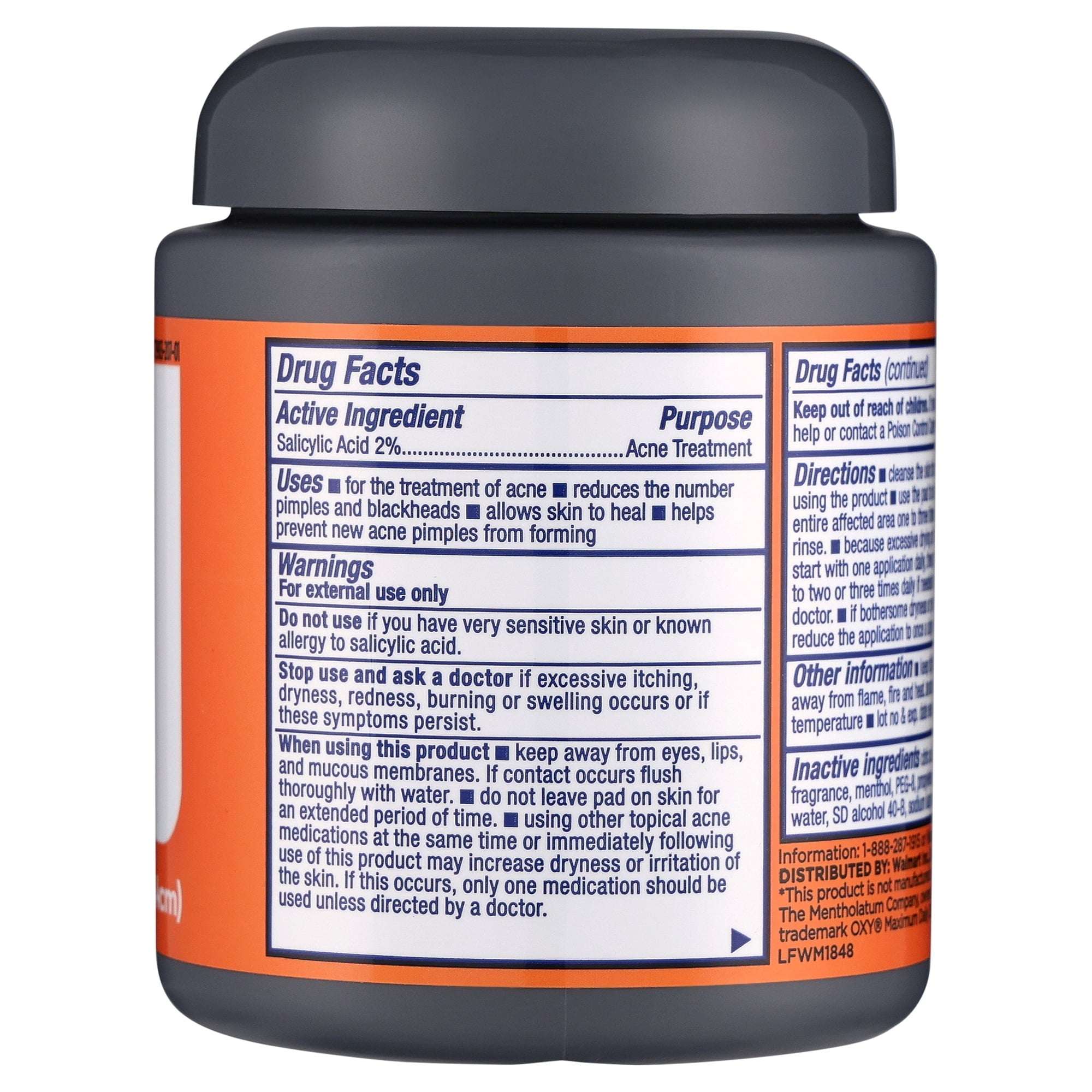 Equate Maximum Strength Cleansing Pads, 90 Count