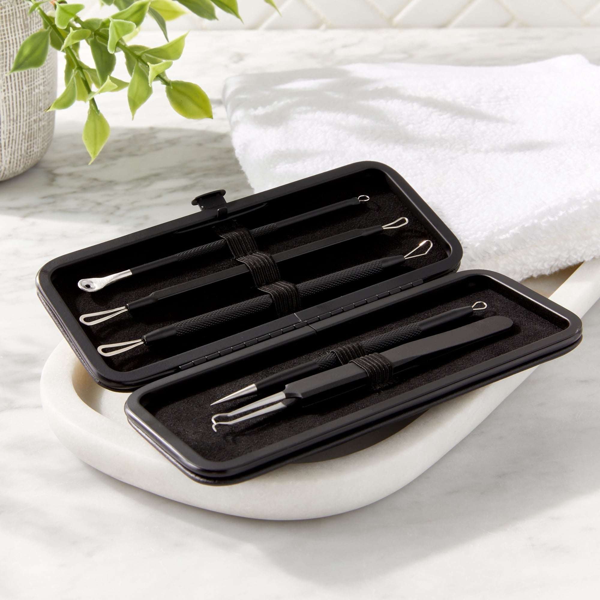 Equate Metal Acne-Removal Blemish Tool Set, 5 Pieces