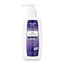 Equate Beauty Age Resisting Classic Cleanser bottle with pump, 6.78 fl oz