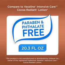 Paraben & phthalate-free cocoa radiant lotion, 20.3 fl oz