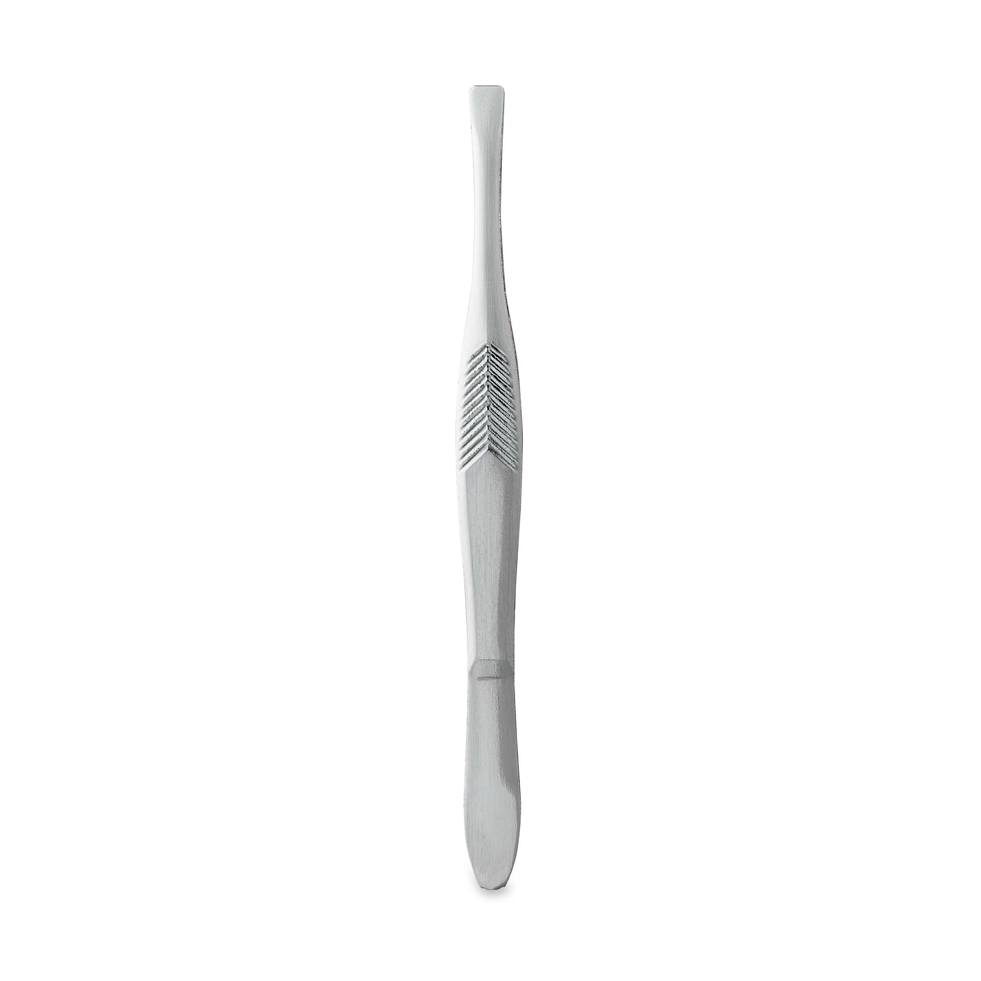 (4 pack) Equate Stainless Steel Duo Slant and Square-Tip Tweezer Set, 2 Pieces