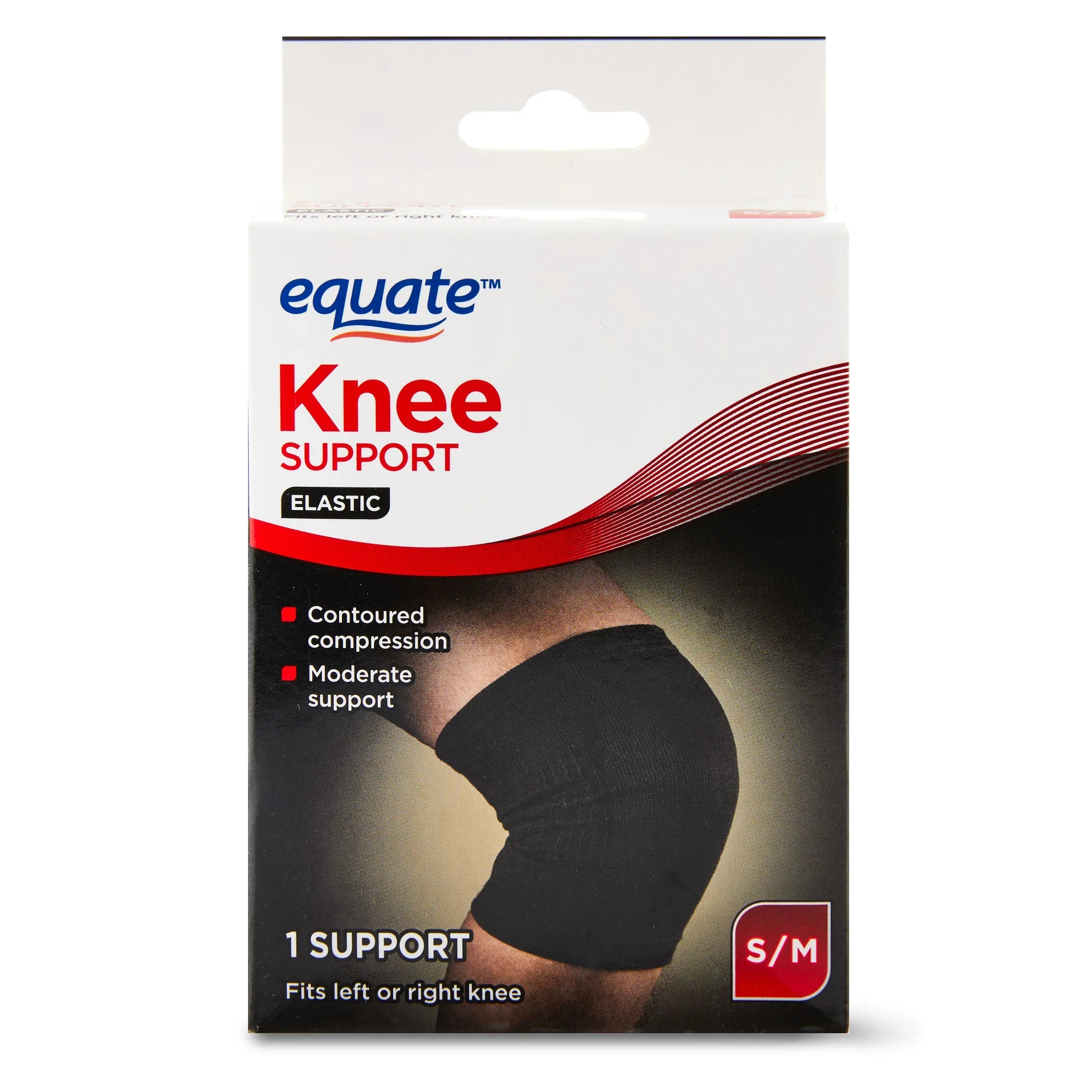 (3 pack) Equate Knee Compression Support Brace, Unisex, Large / Extra Large