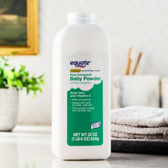 Equate Cornstarch Baby Powder with Aloe and Vitamin E, 22 oz