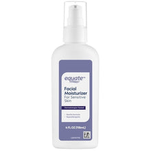 Facial moisturizer pump bottle for sensitive skin, 4 fl oz