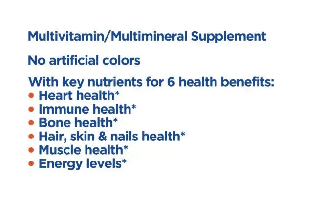 Equate One Daily Women’s Multivitamin Tablets – 100 Count