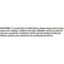 Caution notice on product packaging: keep away from children