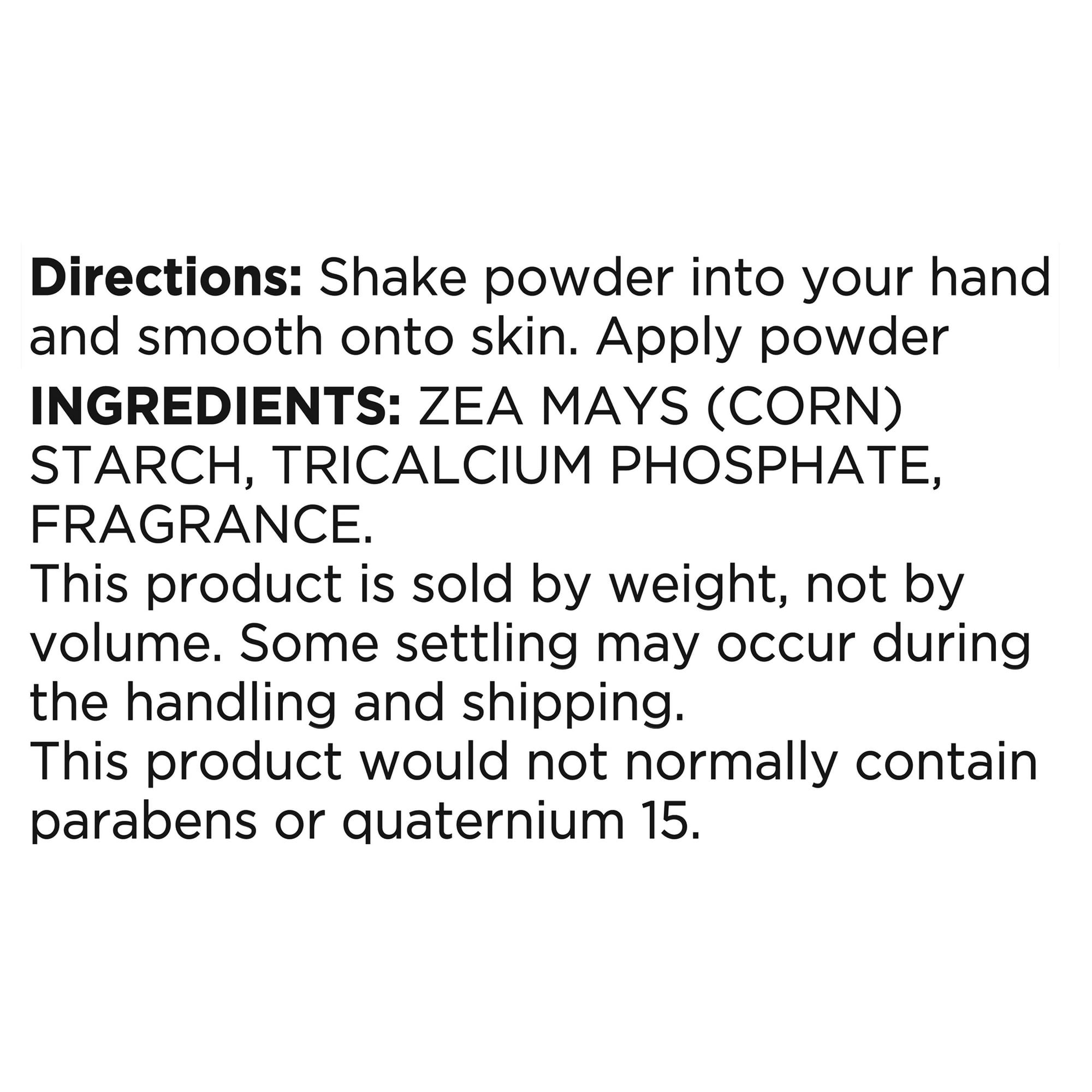 Equate Pure Cornstarch Baby Powder with Aloe and Vitamin E, 15 oz