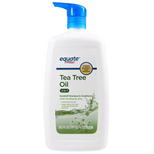 Tea tree oil 2-in-1 dandruff shampoo & conditioner bottle, 28.2 fl oz