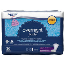 Overnight incontinence pads box back, premium protection and core+zone system
