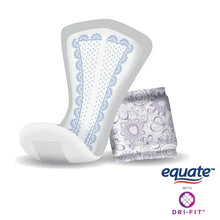 Overnight incontinence pad set with absorbent surface and patterned back