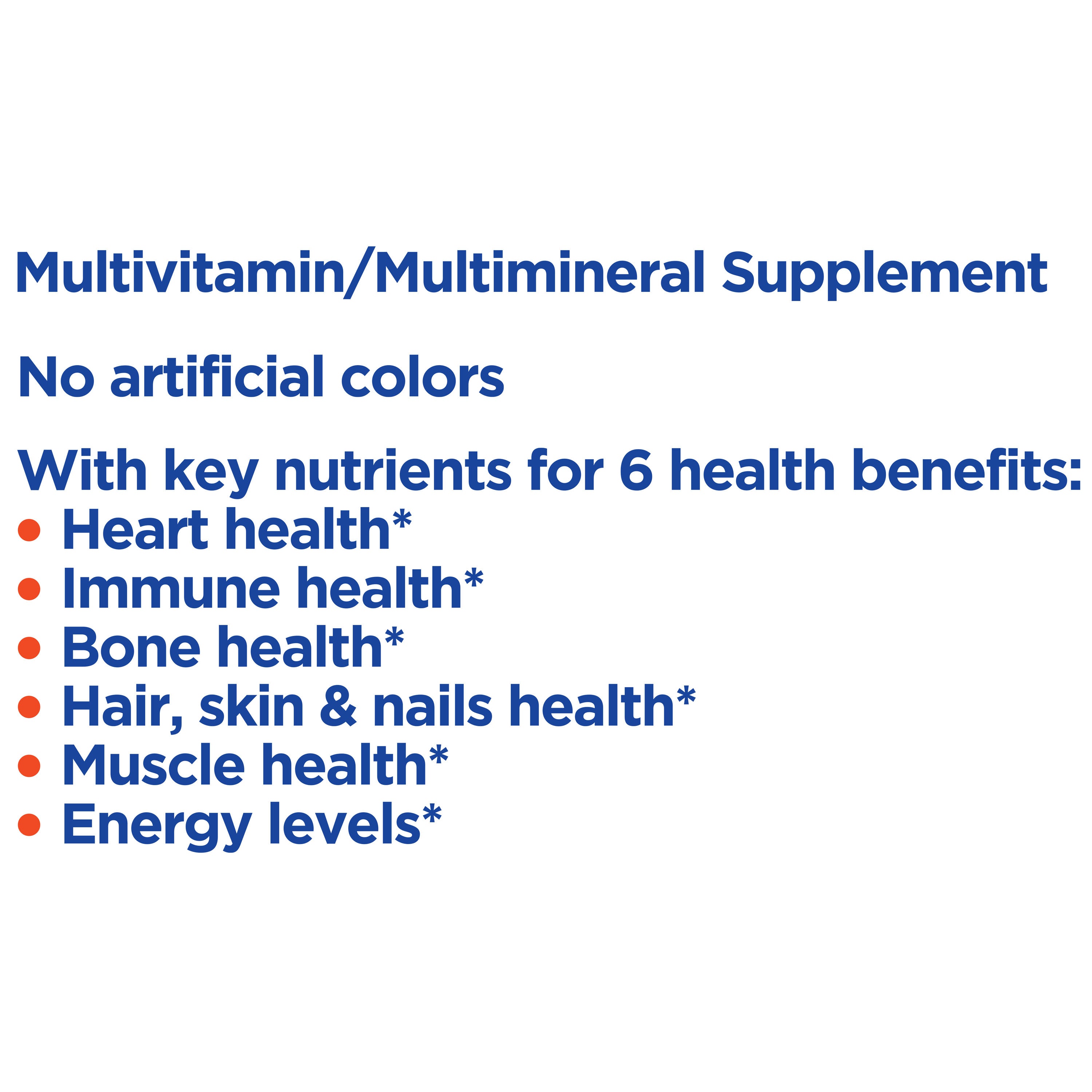 Equate One Daily Women's Multivitamin/Multimineral Supplement Tablets for Women's Health, 100 Count, Compare to One a Day® Women's