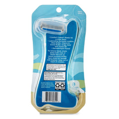 Equate Women's 5-Blade Disposable Razors, Blue, 6 Count