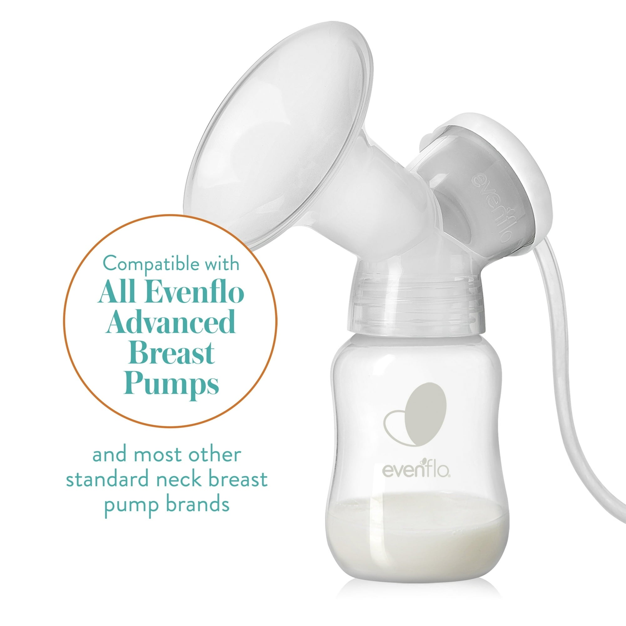 Evenflo Balance + Standard Neck BPA-Free Plastic Baby Bottles - 4oz, Clear