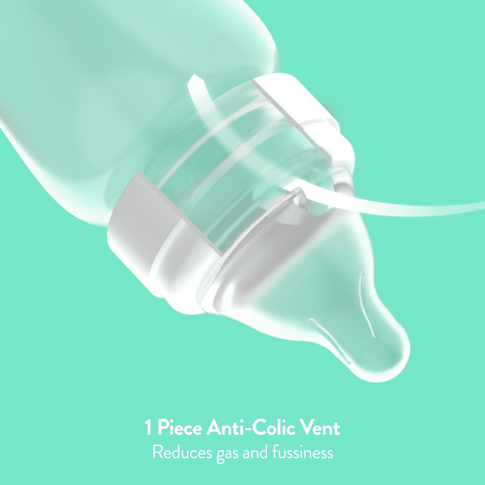 Evenflo Balance + Standard Neck Plastic Baby Bottles, Clear, BPA-Free, 9 oz