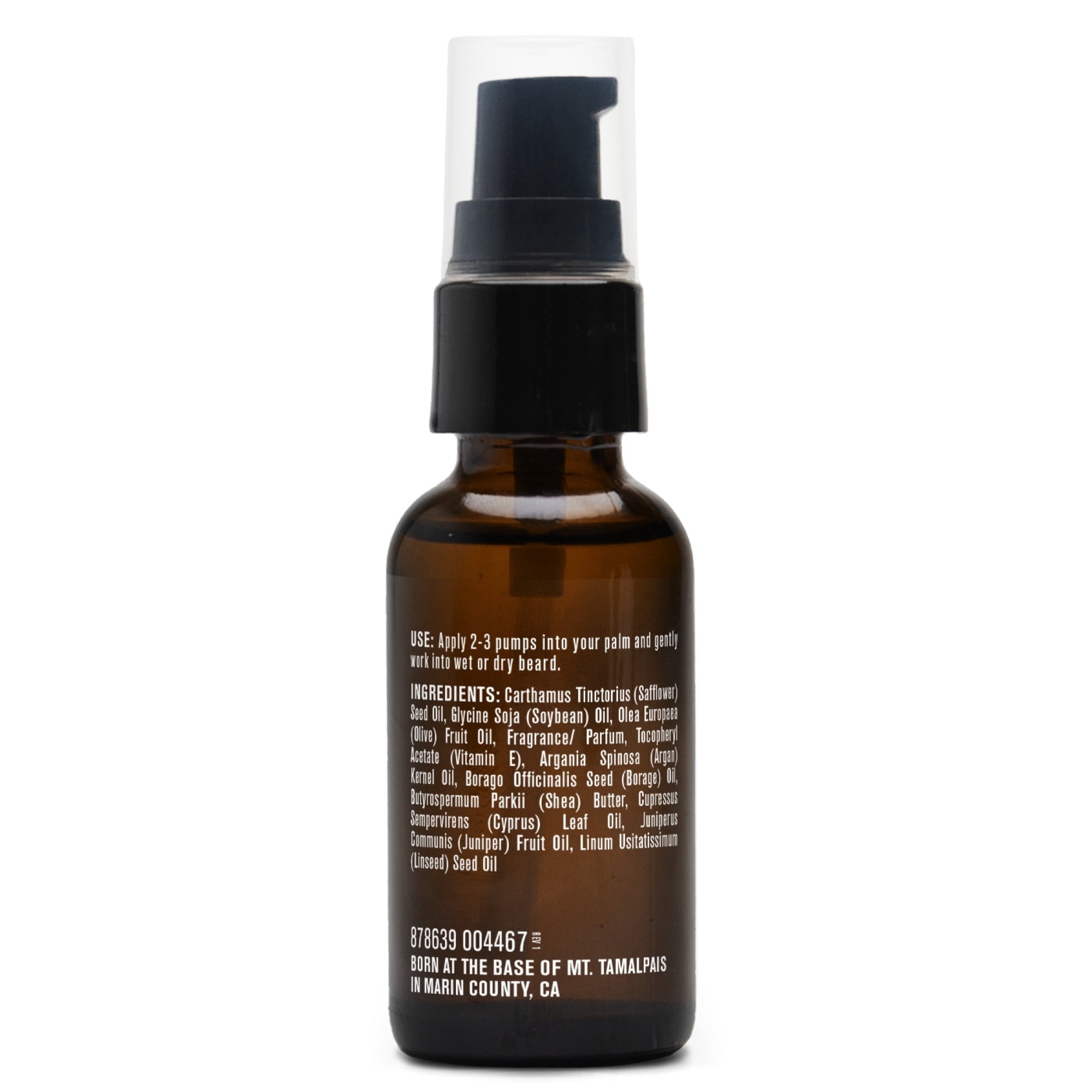 Every Man Jack Aged Bourbon Beard Oil - Moisturize & Soften Your Beard - Clean, Effective, Made for Men -1oz