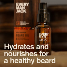 Aged bourbon beard oil bottle with metallic pump top