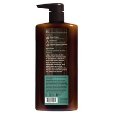 Every Man Jack Forest Rain 2-in-1 shampoo conditioner bottle back with pump