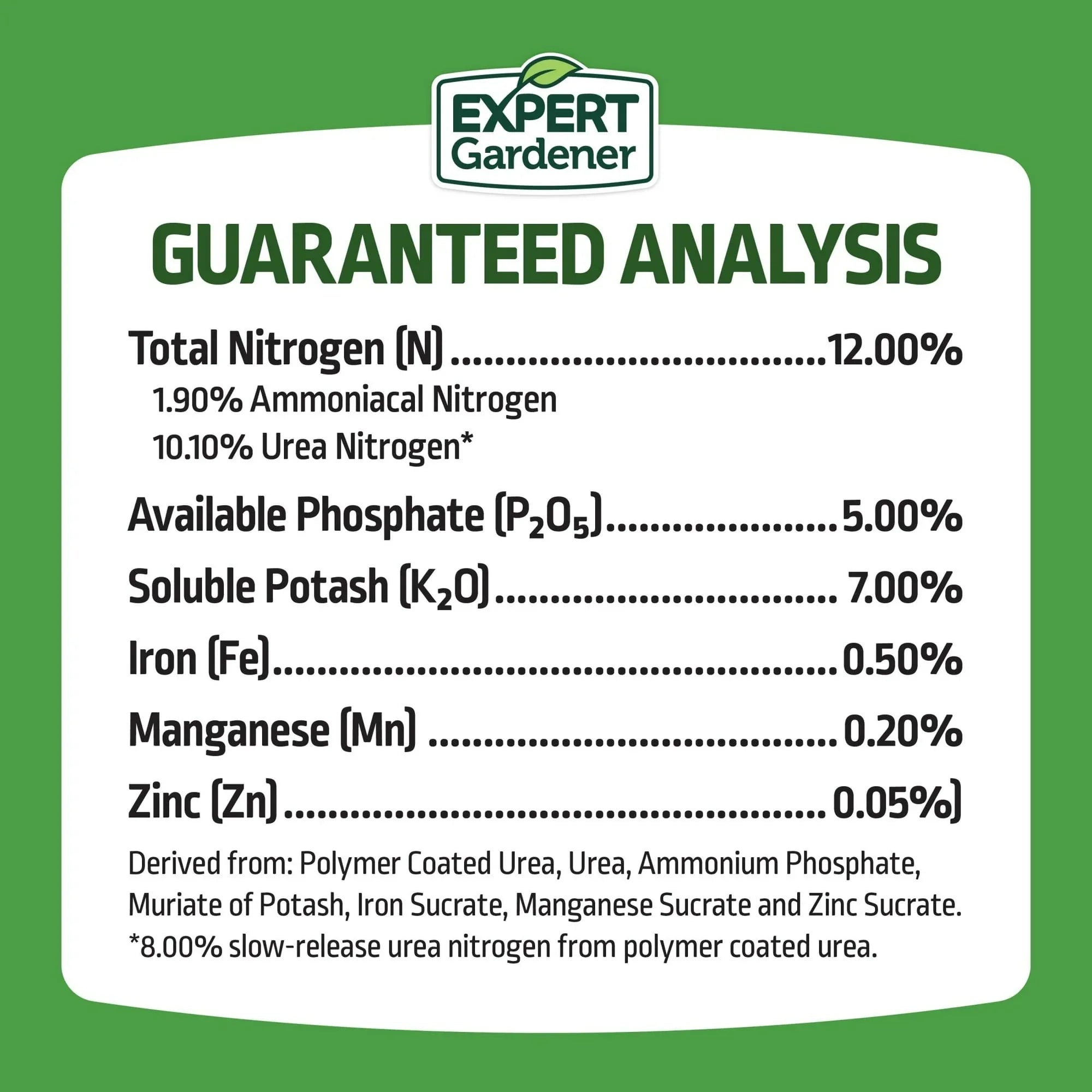 Expert Gardener All-Purpose Plant Food Fertilizer 12-5-7