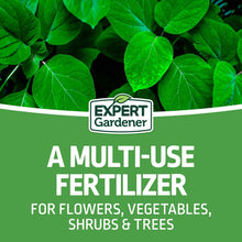 All-purpose plant food label for flowers, vegetables, shrubs & trees