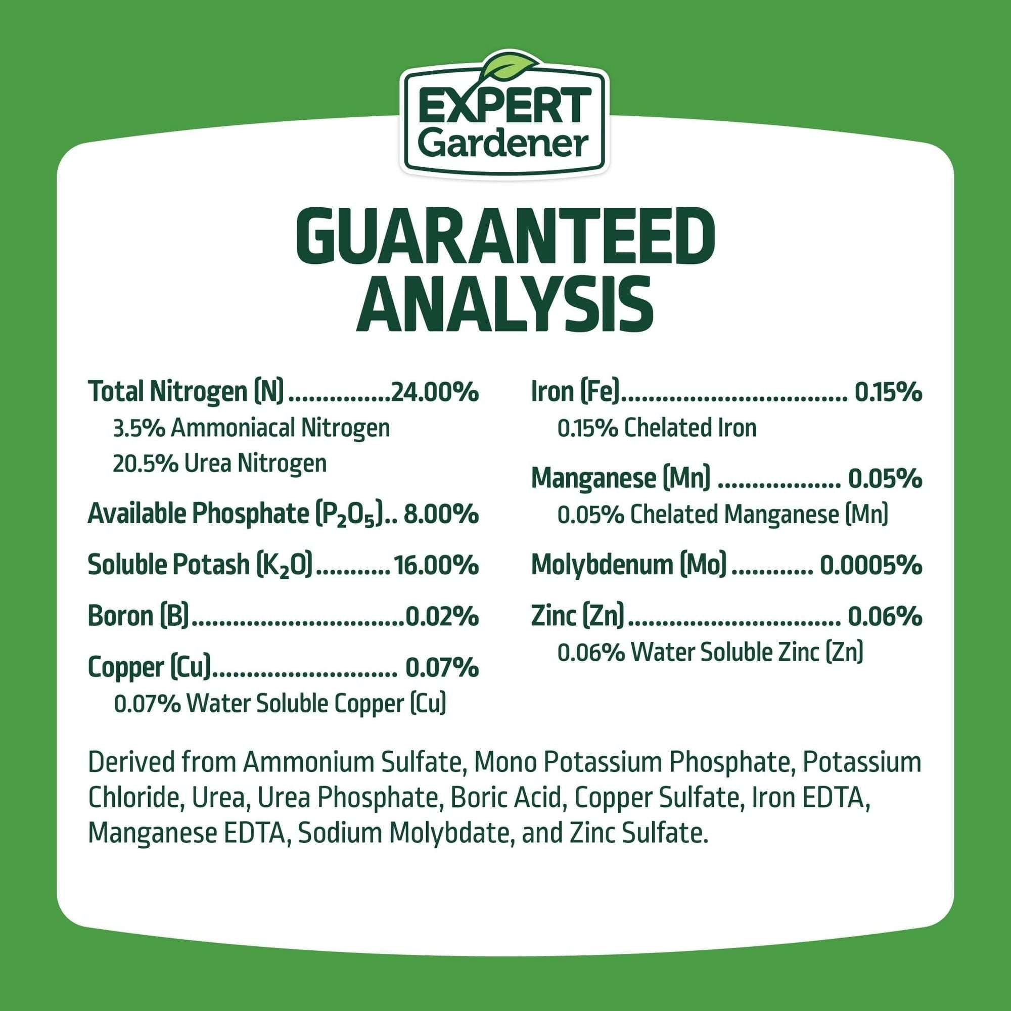 Expert Gardener All-Purpose Water Soluble Plant Food Fertilizer