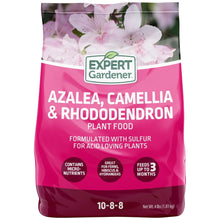 Azalea, camellia & rhododendron plant food bag, pink, NPK 10-8-8