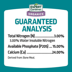 Expert Gardener Bone Meal Plant Food, 3-15-0 Fertilizer, 4 lb.
