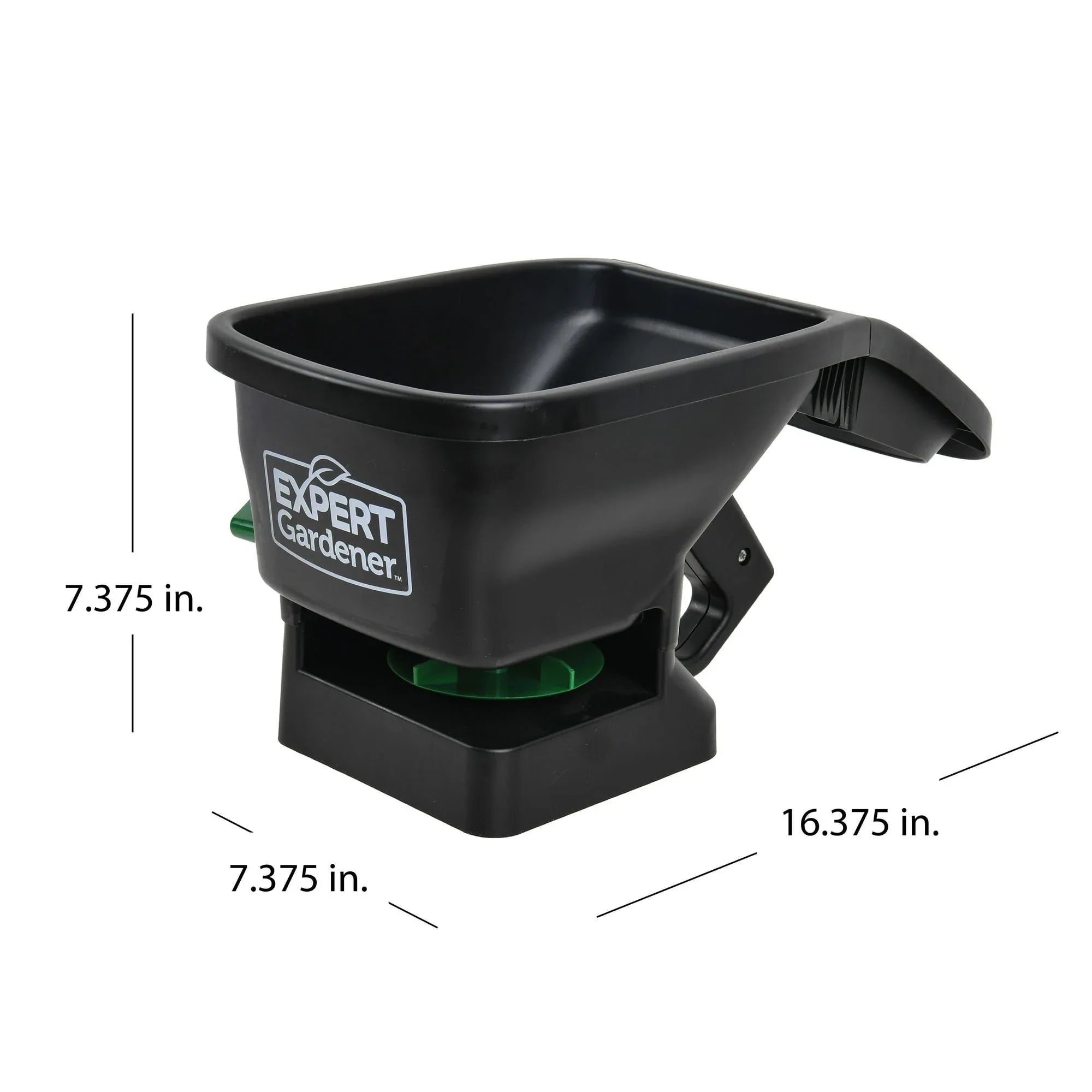 Expert Gardener 6 lb Capacity Handheld Broadcast Spreader