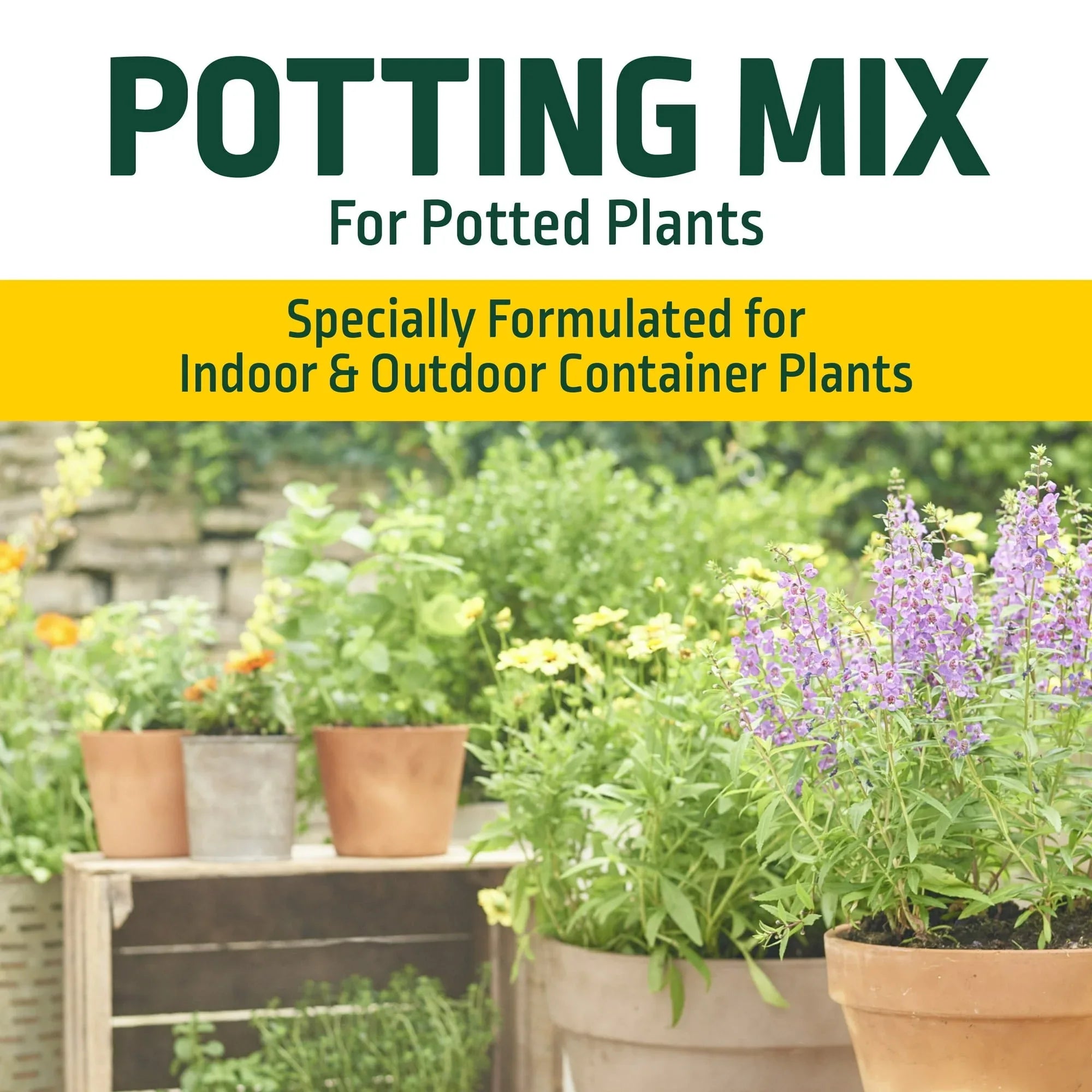 Expert Gardener Potting Mix for Potted Plants, Indoor and Outdoor Soil