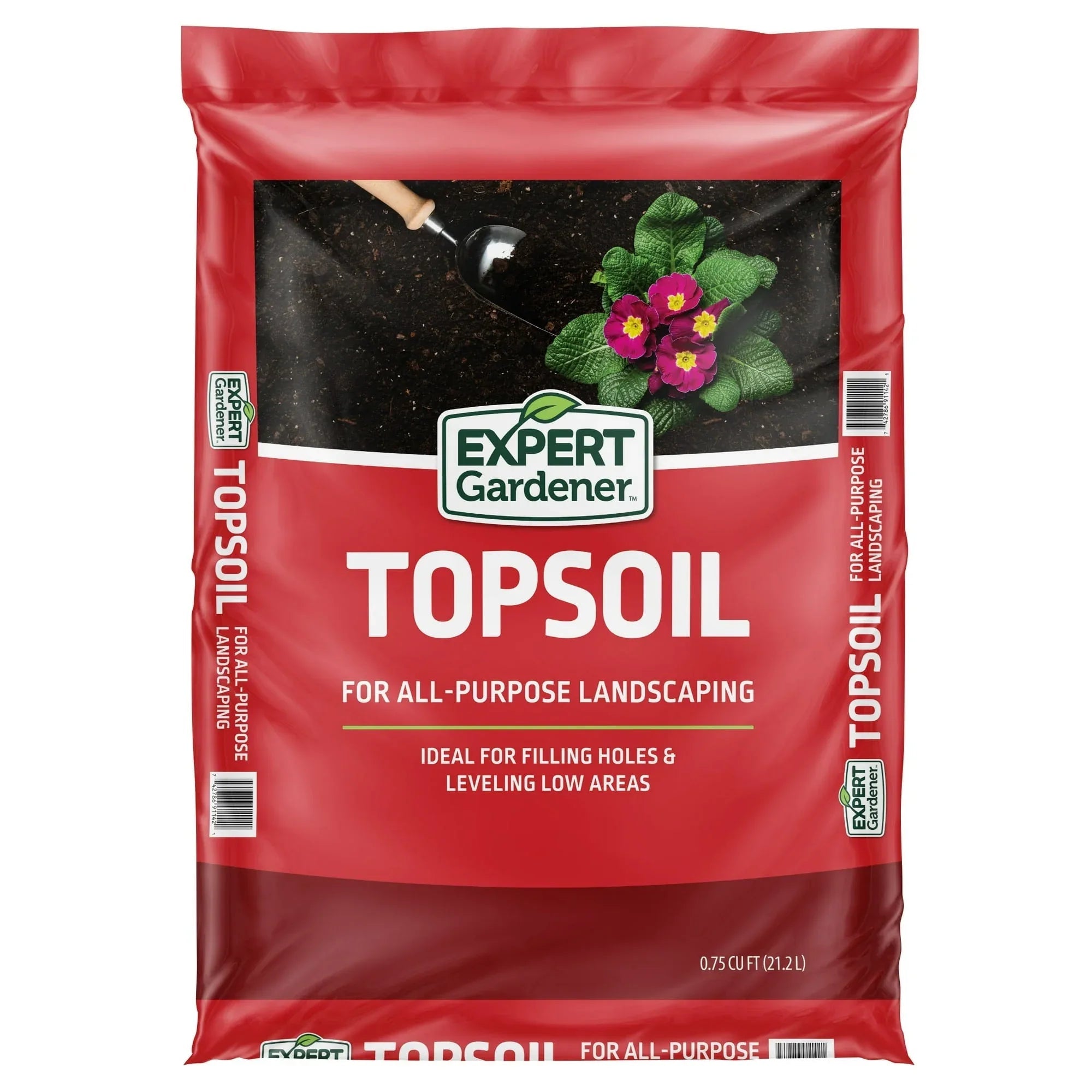 Expert Gardener Organic Top Soil 0.75 Cu Ft (Pack of 2)