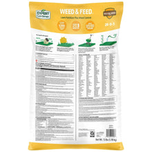Expert Gardener weed & feed lawn fertilizer plus weed control bag, 28-0-3 formula