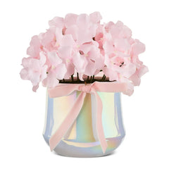 Hydrangea Floral Pot, Pink, 8", Valentine's Day by Way To Celebrate