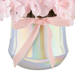 Hydrangea Floral Pot, Pink, 8", Valentine's Day by Way To Celebrate